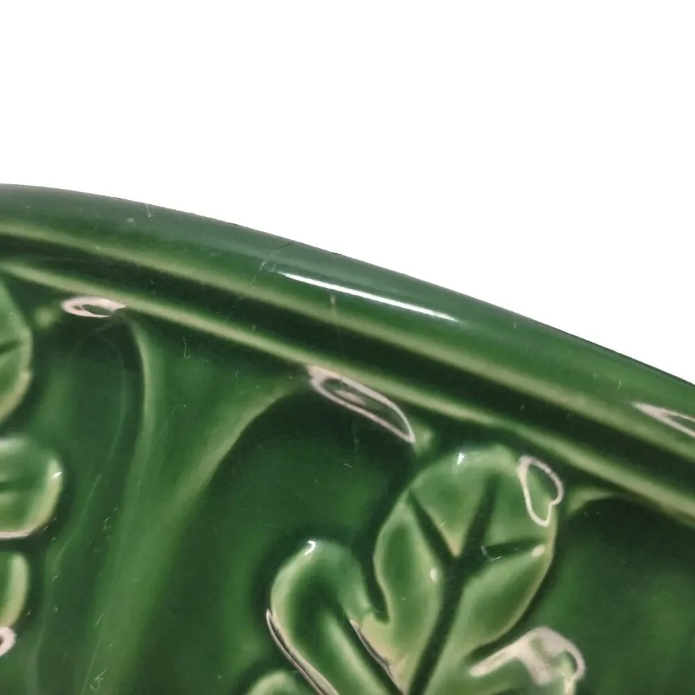 Green Oak Leaf Mixing Bowls Furio Home 8.75